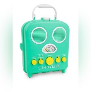 Sunnylife Beach Sounds Speaker in Turquoise new in box kids